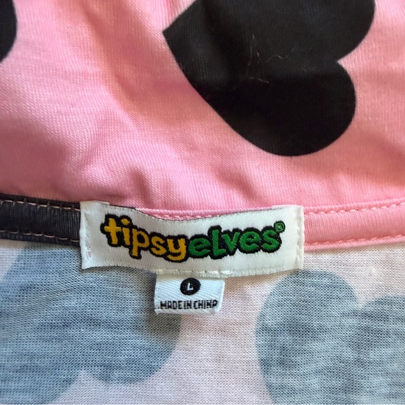 Tipsy Elves Be Mine Pajama Set – Women’s Size Large – NWT - Picture 4 of 11